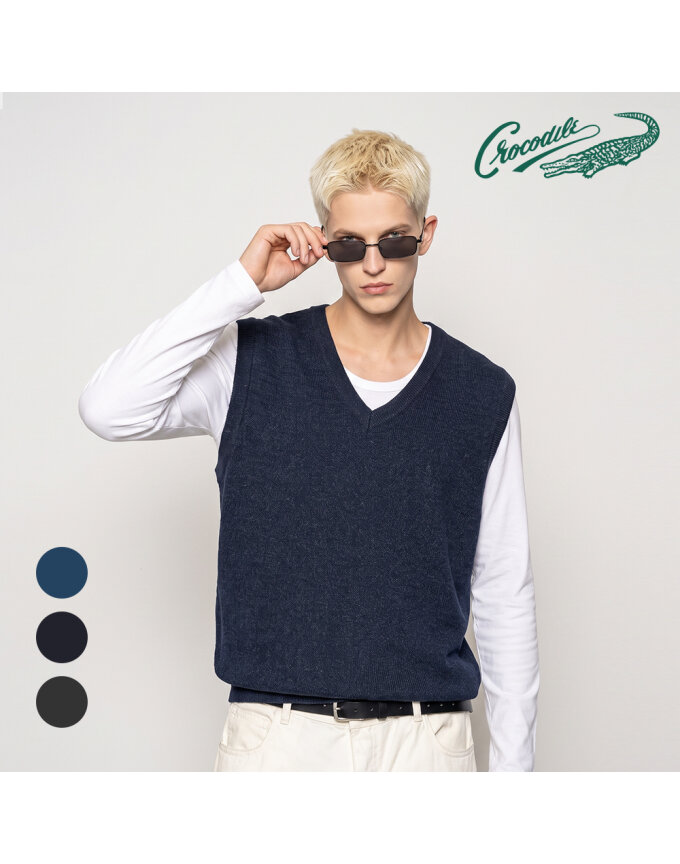 베이직 브이넥 베스트 CDAA4TP9791