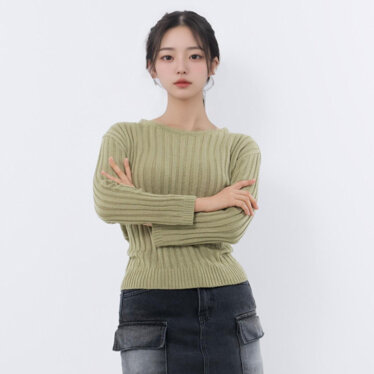 [모델리스트] 알메트 라운드 니트 (MEFKN020)
