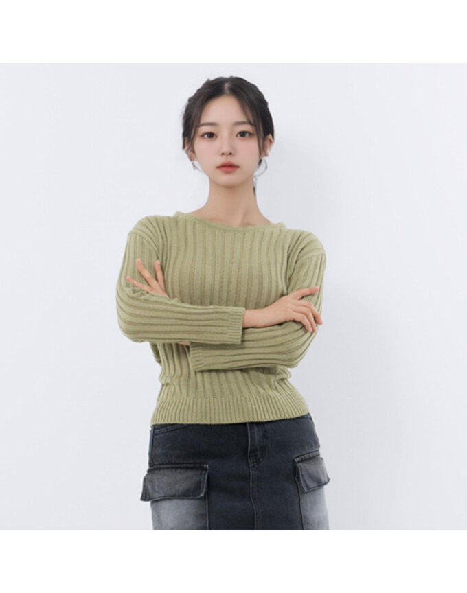 [모델리스트] 알메트 라운드 니트 (MEFKN020)
