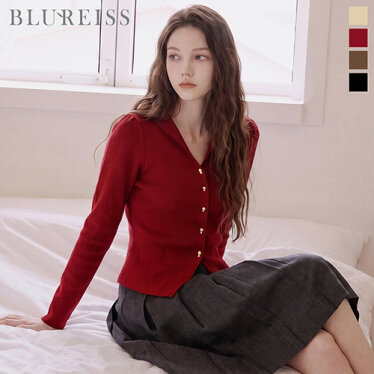 오픈카라 셔링 슬림 니트_BI6F1KT2191