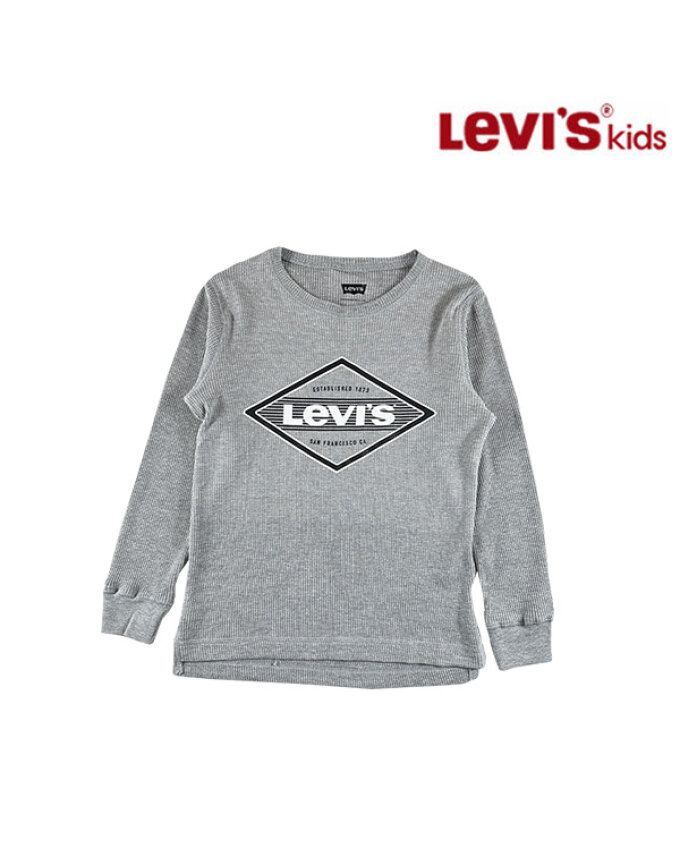 [리바이스키즈] THERMAL TEE SHIRT(91B894-306_GY)