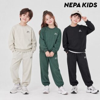 (키즈)듀스 스트레치 맨투맨 세트_KJE5901