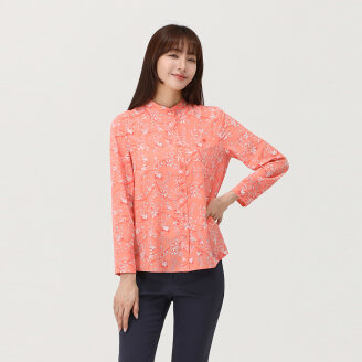 플라워 프린트 블라우스_1J22503