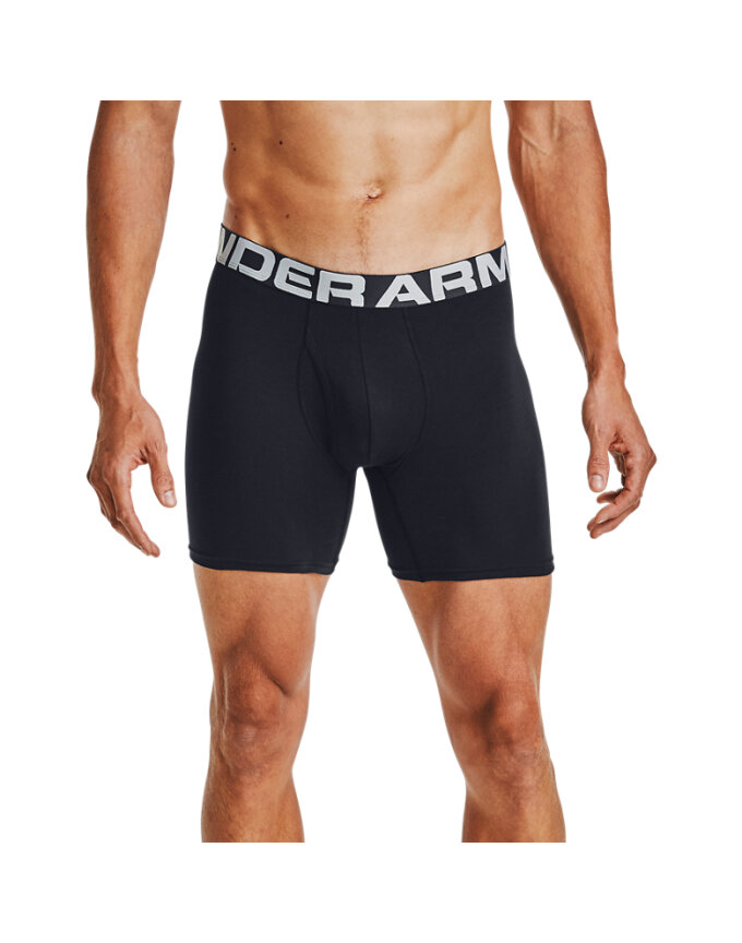 UA Charged Cotton® 6인치 Boxerjock® 3장 남성 드로즈_1363617-001