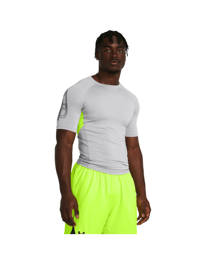 UA HeatGear 벤트 남성 반팔_1383331-011