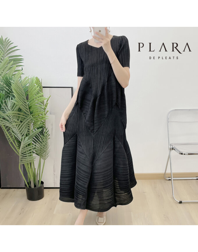 PLARA (88까지)머메이드플리츠원피스_PK2MOP044C