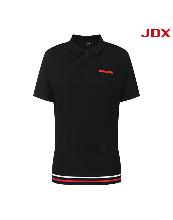 [JDX] 여성 옵티멈 루즈핏 반집업 셔츠형 풀오버(X1SPV6331BK)