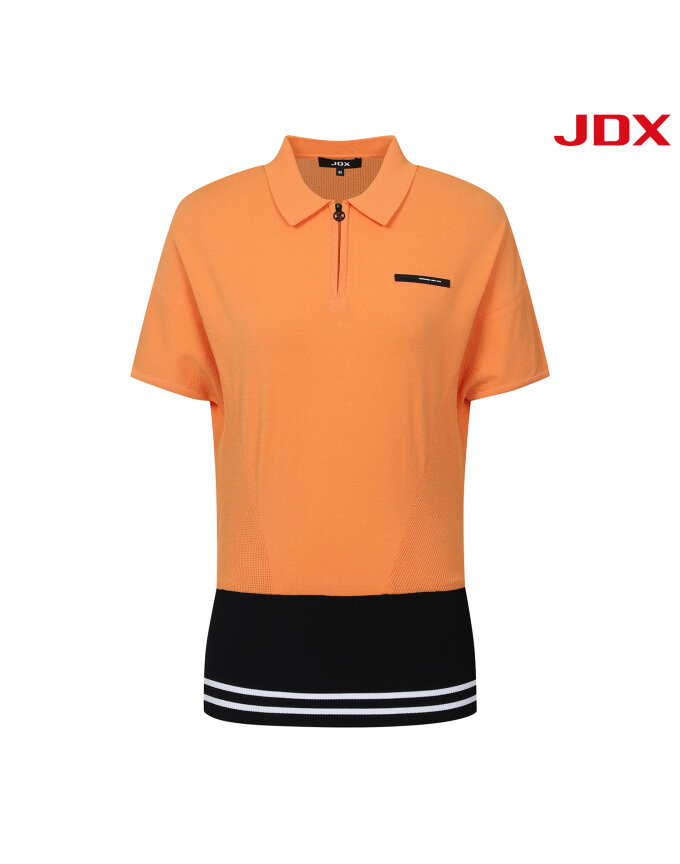 [JDX] 여성 옵티멈 루즈핏 반집업 셔츠형 풀오버(X1SPV6331OR)