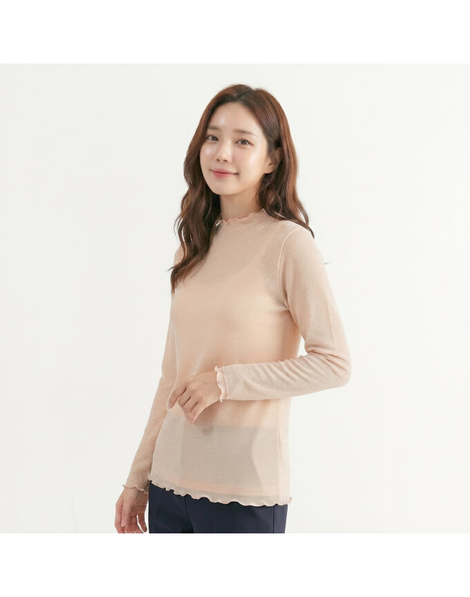 [올포유] 여성 메쉬 베이스레이어 티셔츠 ALTHN1221-403