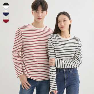 [ON] 유니 스트라이프 긴팔티 NP3KE401