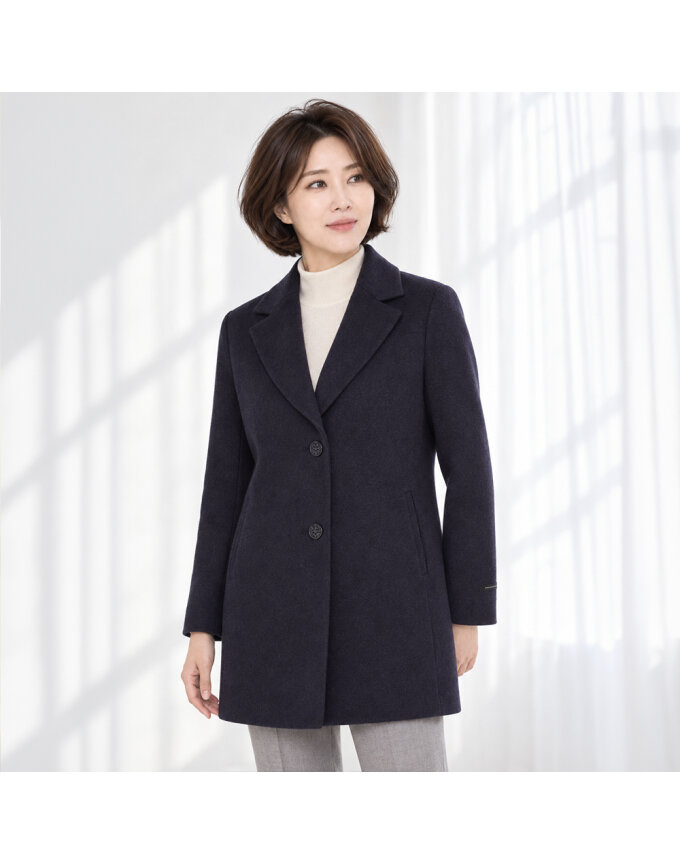 테일러드 정핏 하프 코트 CLDWCT901