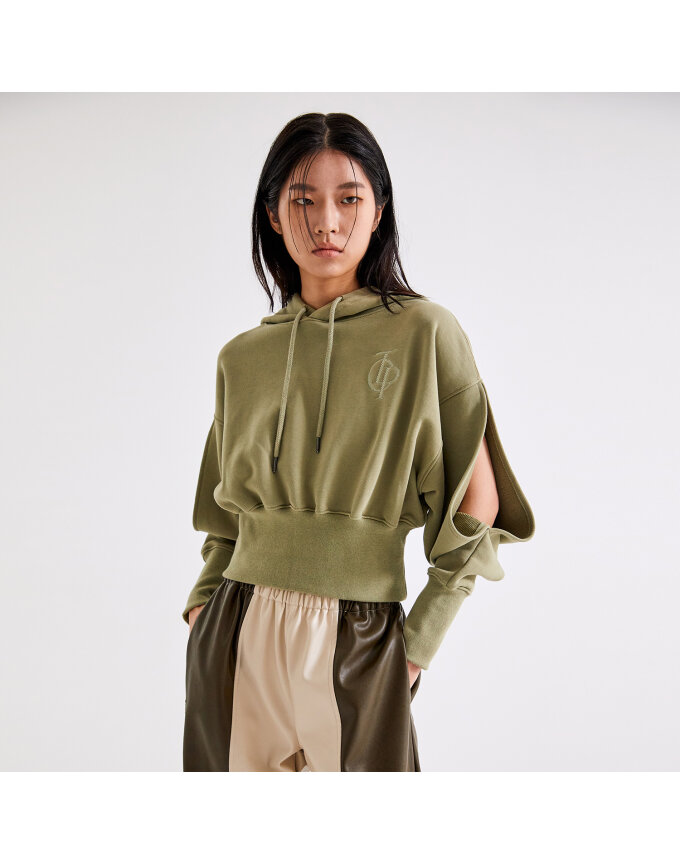 SOMETHING SPECIAL OPEN SLEEVE HOODIE_T226TP106