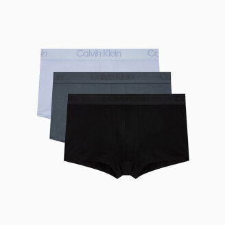 남성 CK 블랙 3PK 로우 라이즈 트렁크_NB365133V
