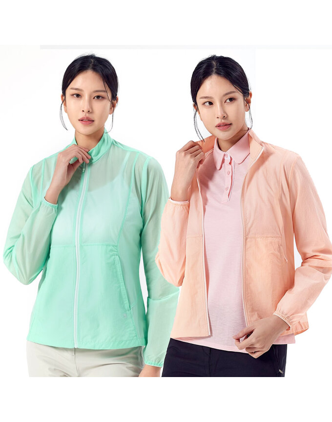 콜핑 여성 경량 기능성 메쉬 바람막이 등산 자켓 피노어 KVJ6361W