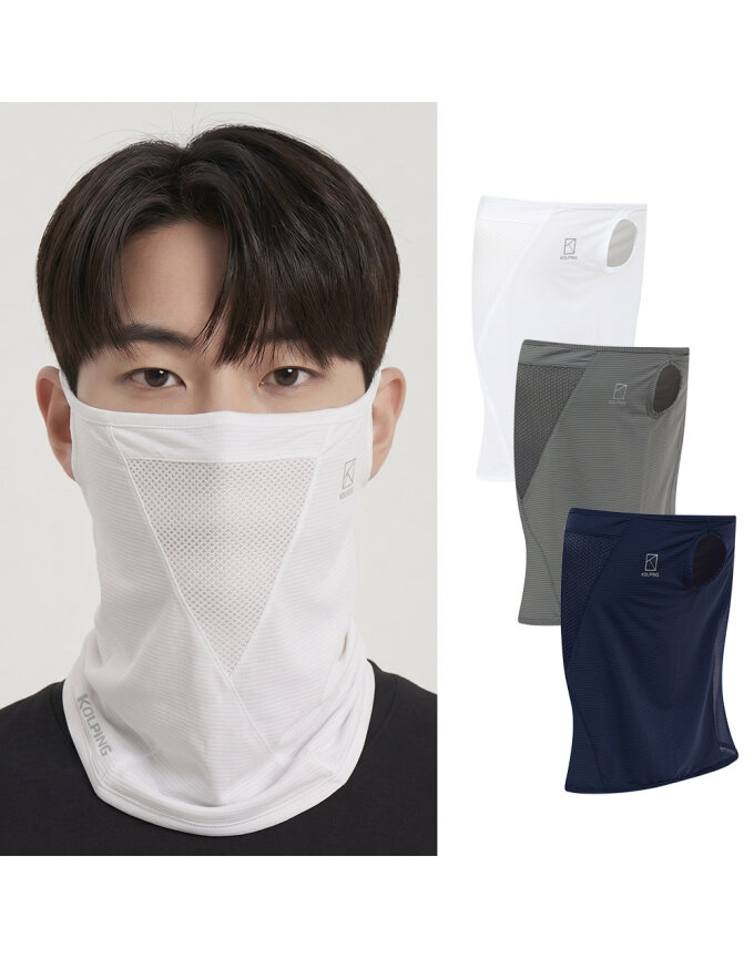콜핑 공용 아이스본 자외선 차단 골프 등산 냉감 쿨마스크 KSC471FA0U