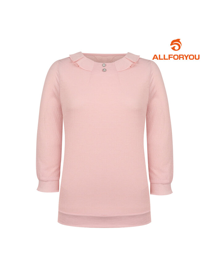 [올포유] 여성 넥장식 포인트 블라우스형 티셔츠 ALTRL3311-403_G