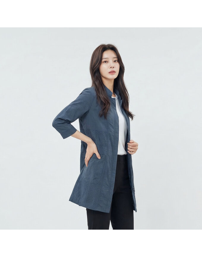 7부소매 캐쥬얼 점퍼_1H41372