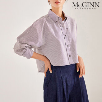 숏 언발 카라블라우스_MI2F1BL5110