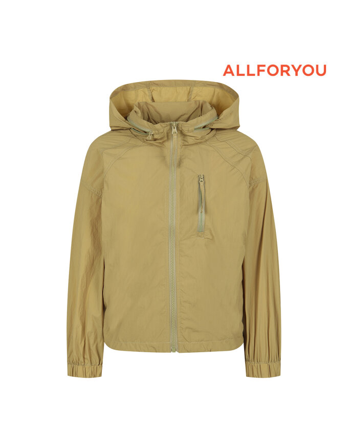 [올포유] 여성 히든 후드 나일론 경량 점퍼  ALFRN7156-509