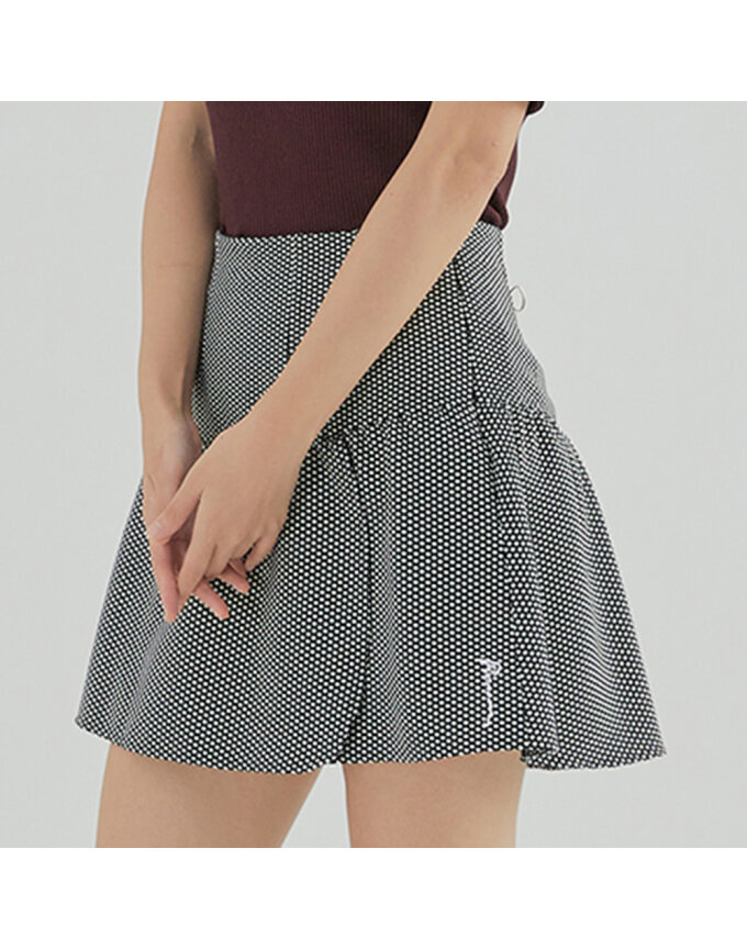 여성 패턴 자가드 플레어 큐롯 RWPCL7524-199