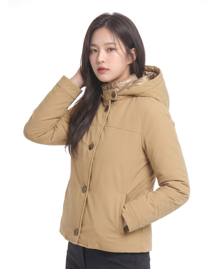 콜핑 여성 겨울 트렌치 등산 패딩 자켓 25654JK37W