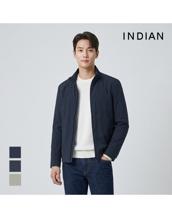 [INDIAN] 스텐에리 전체우라 점퍼_MIECL3F8101