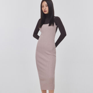OPEN BACK STRING KNIT DRESS_T226DS500