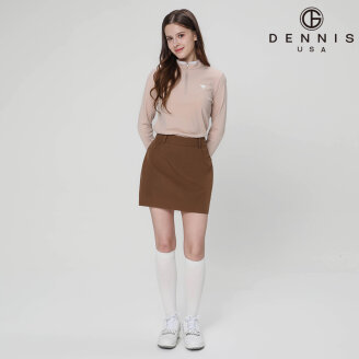 [DENNIS] 여성 모던 H라인 스트레치 큐롯 스커트_NAQFLSK371