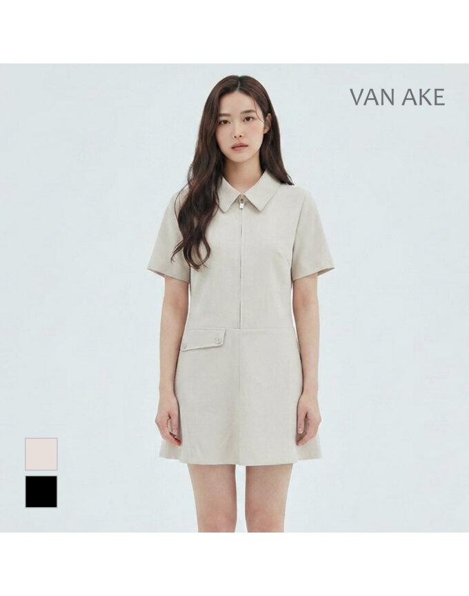[반에이크] 집업미니원피스_VB34OPUD01Z