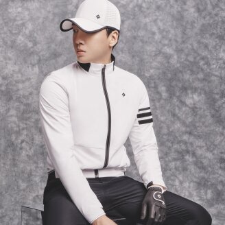 남성 소매 포인트 바람막이 점퍼 RMJUM3304-101