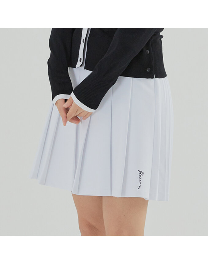여성 앞뒤변형 플리츠 큐롯 RWPCL7521-101