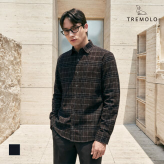 [TREMOLO] 체크패턴 코듀로이 C셔츠_TRNNL4F9261