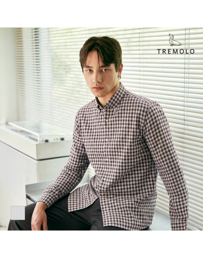 [TREMOLO] 체크패턴 C셔츠_TRNNL4F9271