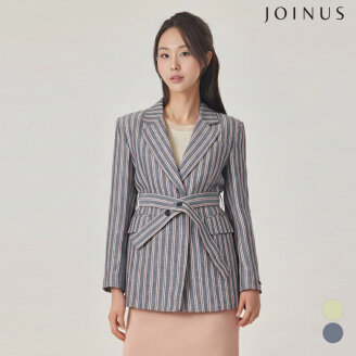 린넨 스트라이프 자켓_JAAU4-CJK100