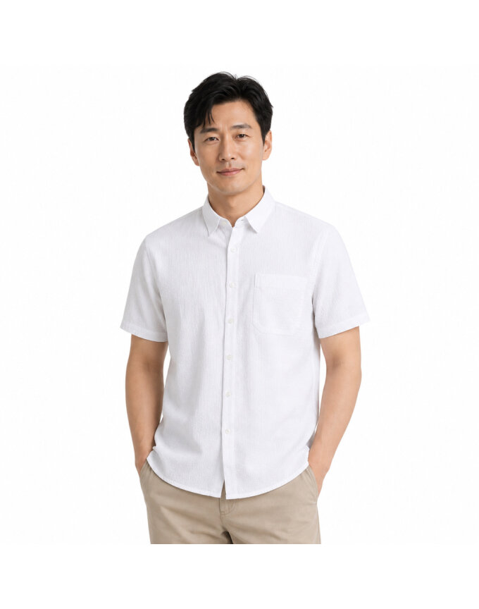 남성 여름 쾌적한 캐주얼 일상 셔츠 AR-SHS-28,29,30
