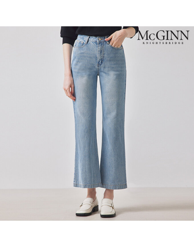 논스판 부츠컷 데님 팬츠_MI4S1PT7091