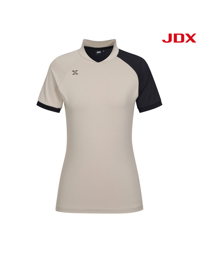 [JDX] 여성 아이스샷 냉감 배색 하이넥(X1TSV6507BE)