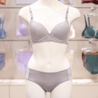 [AK수원점] [휠라언더웨어] FI4BAG1643F/DR(LML) 에센셜 베이직 여성 브라팬티세트