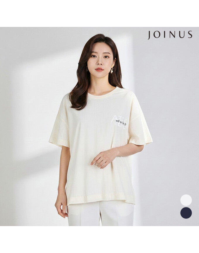 나일론 혼방 반팔 티셔츠_JABU6-WKS460