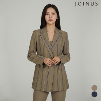 더블 버튼 스트라이프 자켓_JAAU5-CJK220