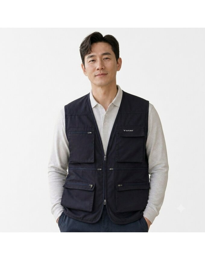 남성 춘추 6컬러 아웃도어 조끼 HS-VEA-BATURA03