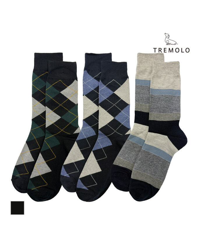 [TREMOLO] 캐주얼 장목양말세트_TRNXAYY1421