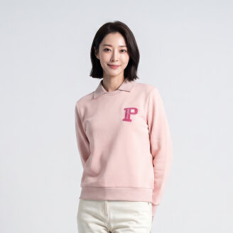 부클자수 라운드 티셔츠_1J65332