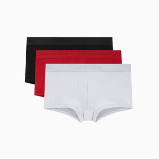 남성 CK 블랙 3PK 로우 라이즈 트렁크_NB365133W