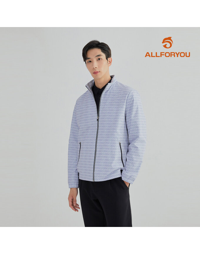 [올포유] [모델착장] 남성 AFY 프린트 점퍼 AMJUL7491-196_G