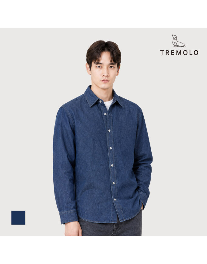 [TREMOLO] 데님 C셔츠_TRHNL4F9201