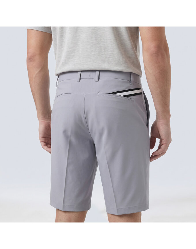 그리너리  허리밴딩 스판 남성 골프 반바지 GSMPT1115 GY