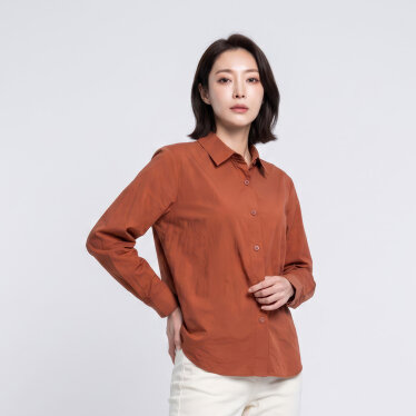 화섬 중기장 셔츠_1I61503