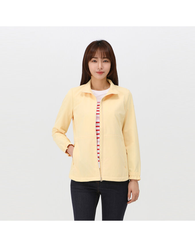 하이넥 스트레치 점퍼_1J21333