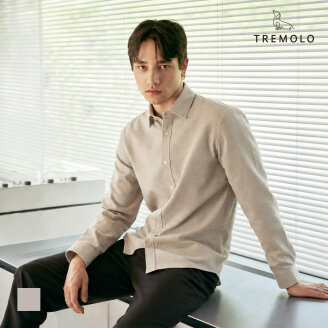 [TREMOLO] 남성 솔리드디자인 셔츠_TRNNL4Z8411